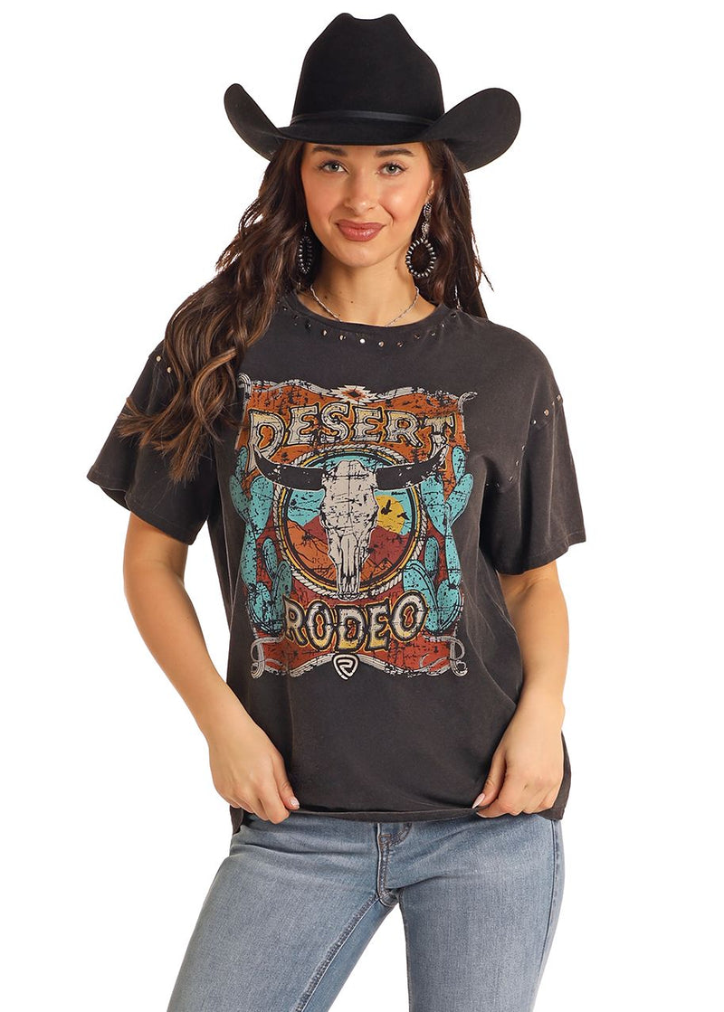 Rock & Roll Women's Printed Tee (BW21T05421)