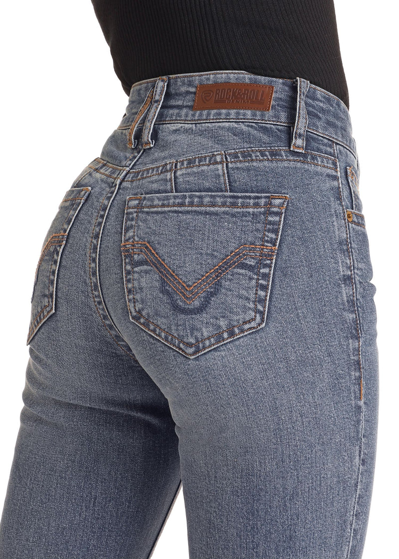 Rock & Roll Cowgirl Jeans - BW5HD05333 - High Rise Trouser