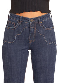 Rock & Roll Cowgirl Jeans - BW1HD04760 - High Rise Bootcut