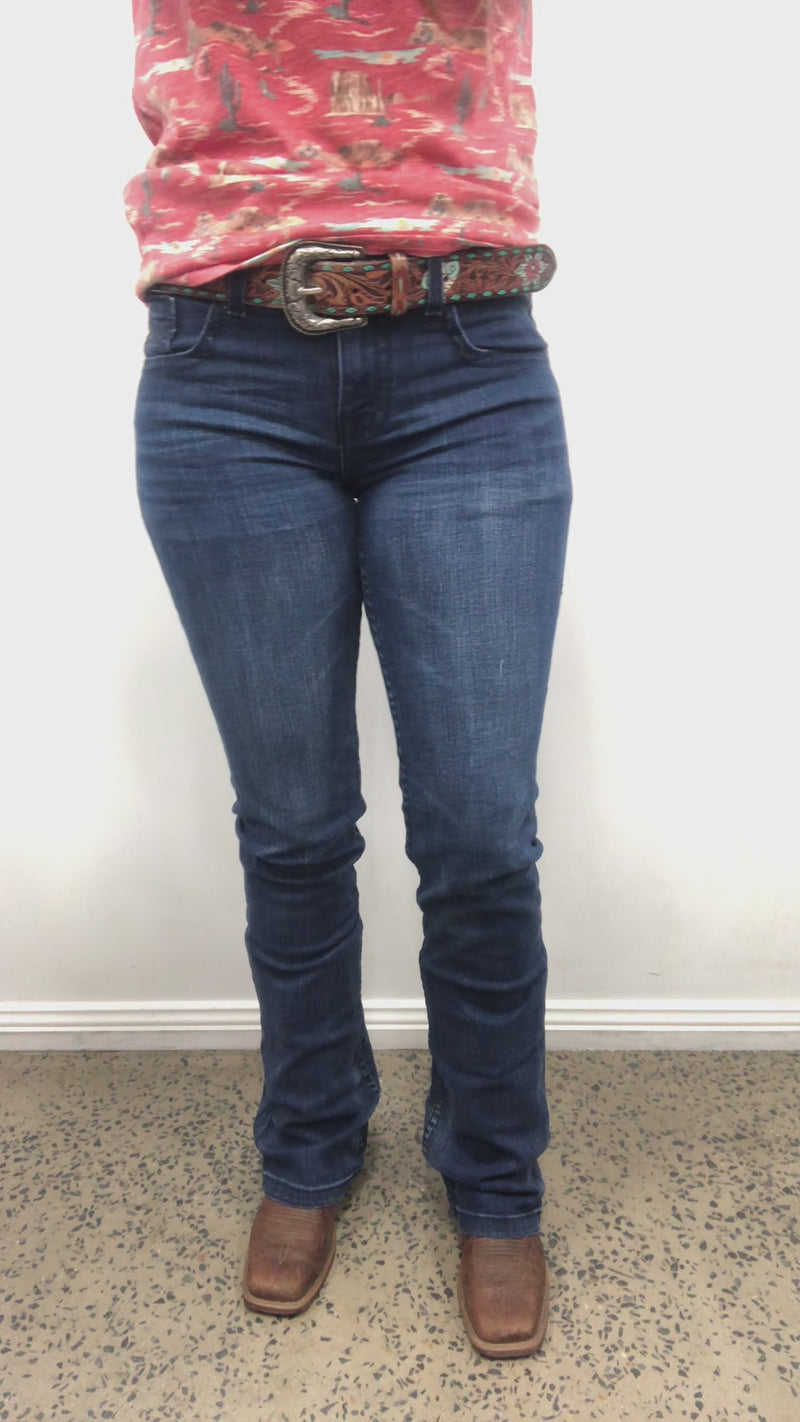 Cowgirl Tuff Jeans - Double Blues