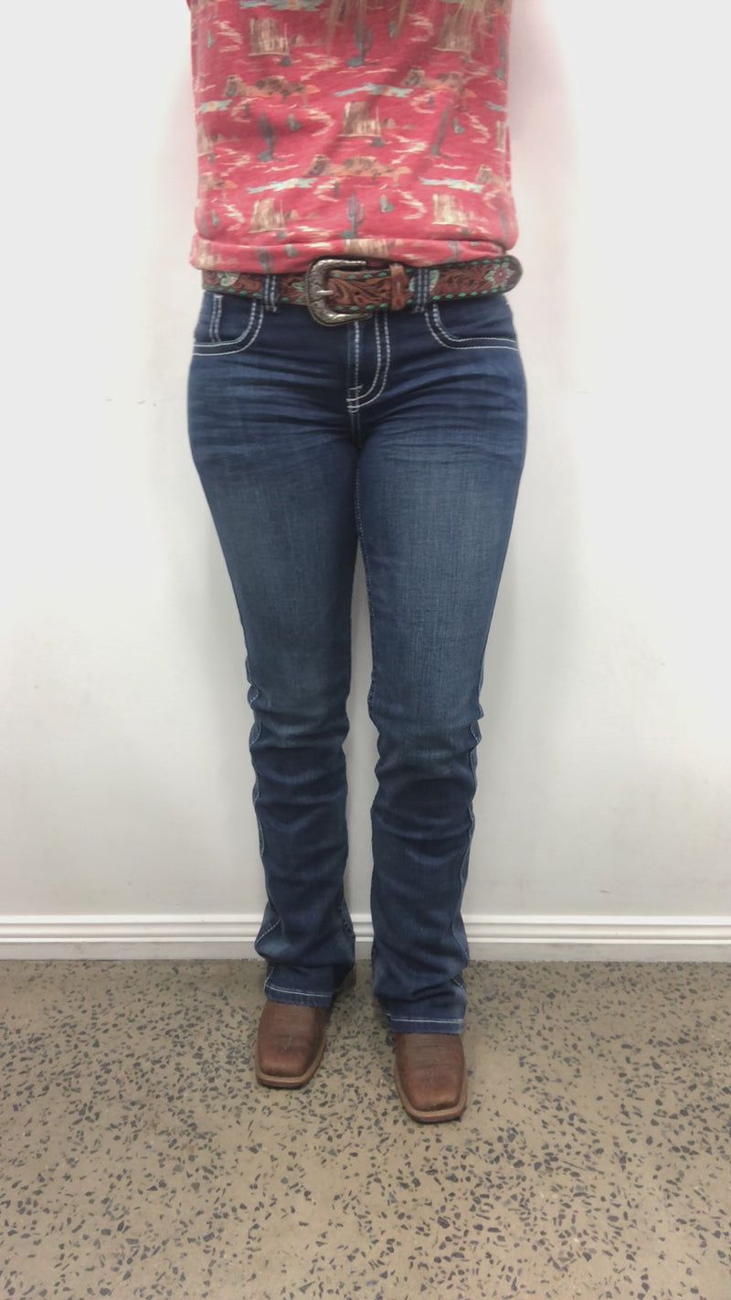 Cowgirl Tuff Jeans - Never Give Up Light