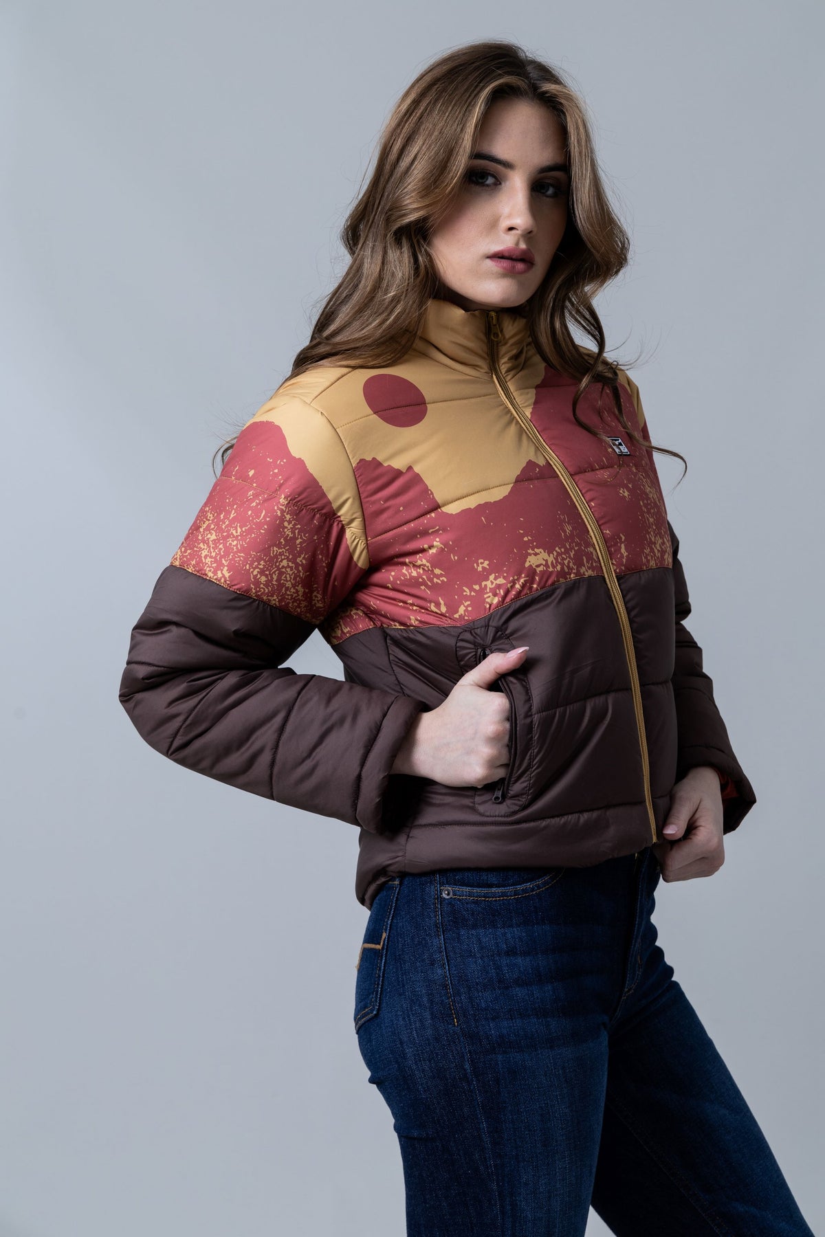 Kimes Ranch Valencia Puffy Jacket - Gold