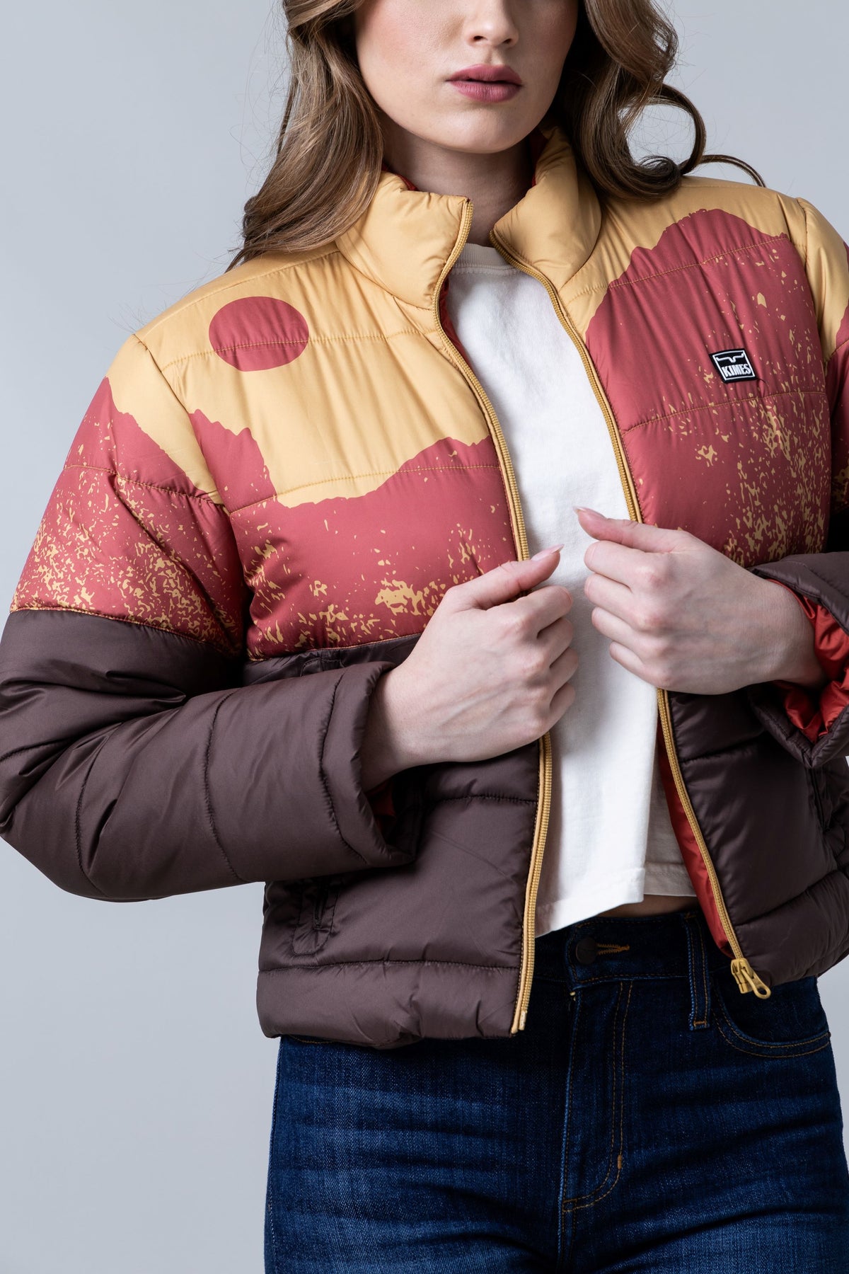 Kimes Ranch Valencia Puffy Jacket - Gold