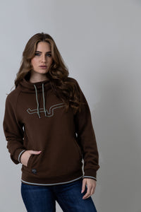 Kimes Ranch Hoodie - Two Scoops Fleece Hoodie (Brown)