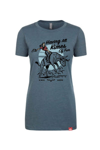 Kimes Ranch Tee - All Kimes of Fun (Indigo)