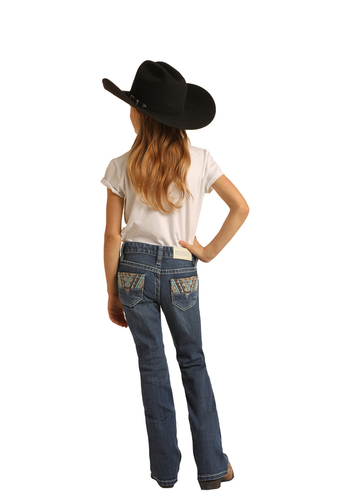 Girl's Rock & Roll Cowgirl Jeans – Katie B