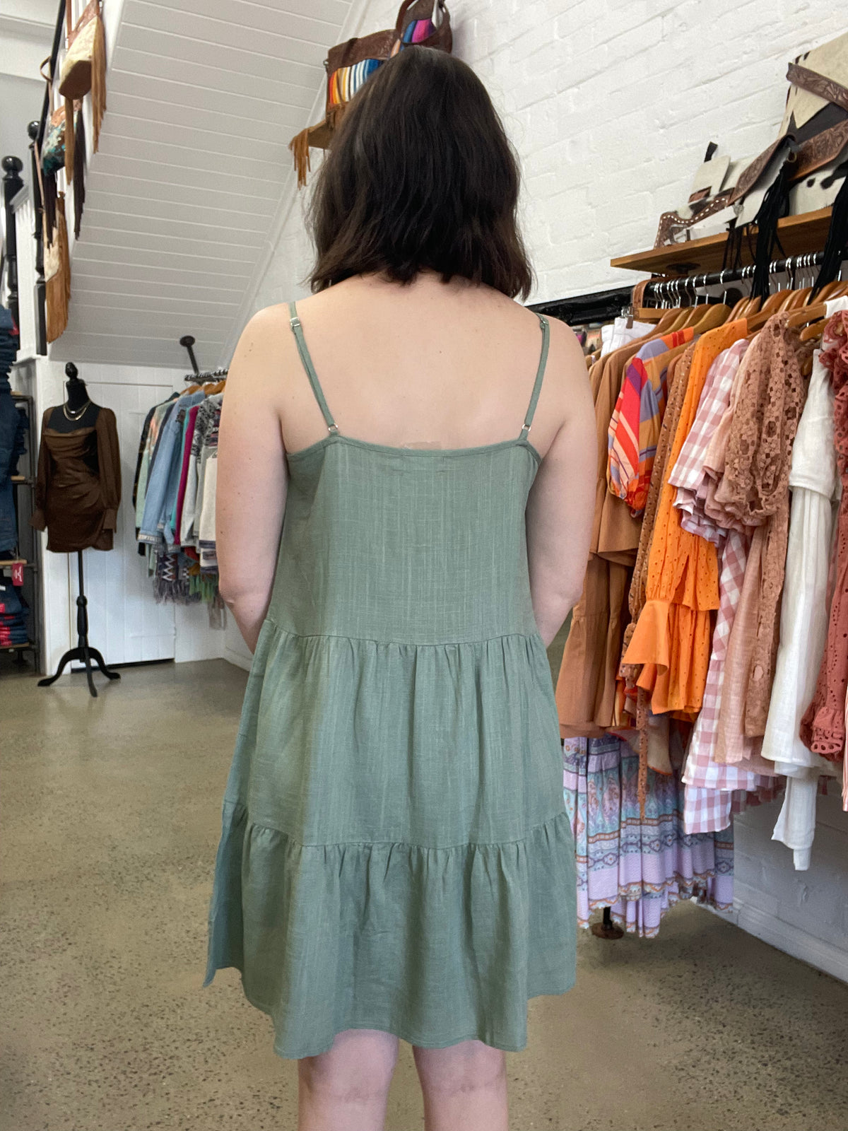 Izzy Dress - Green