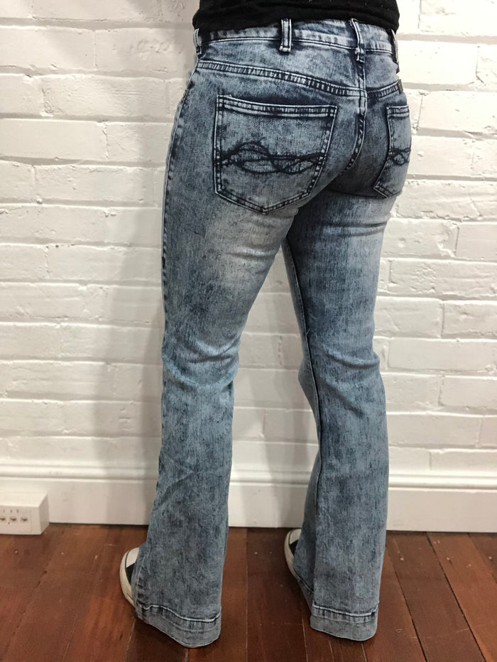 Cowgirl Tuff Jeans - High Tide