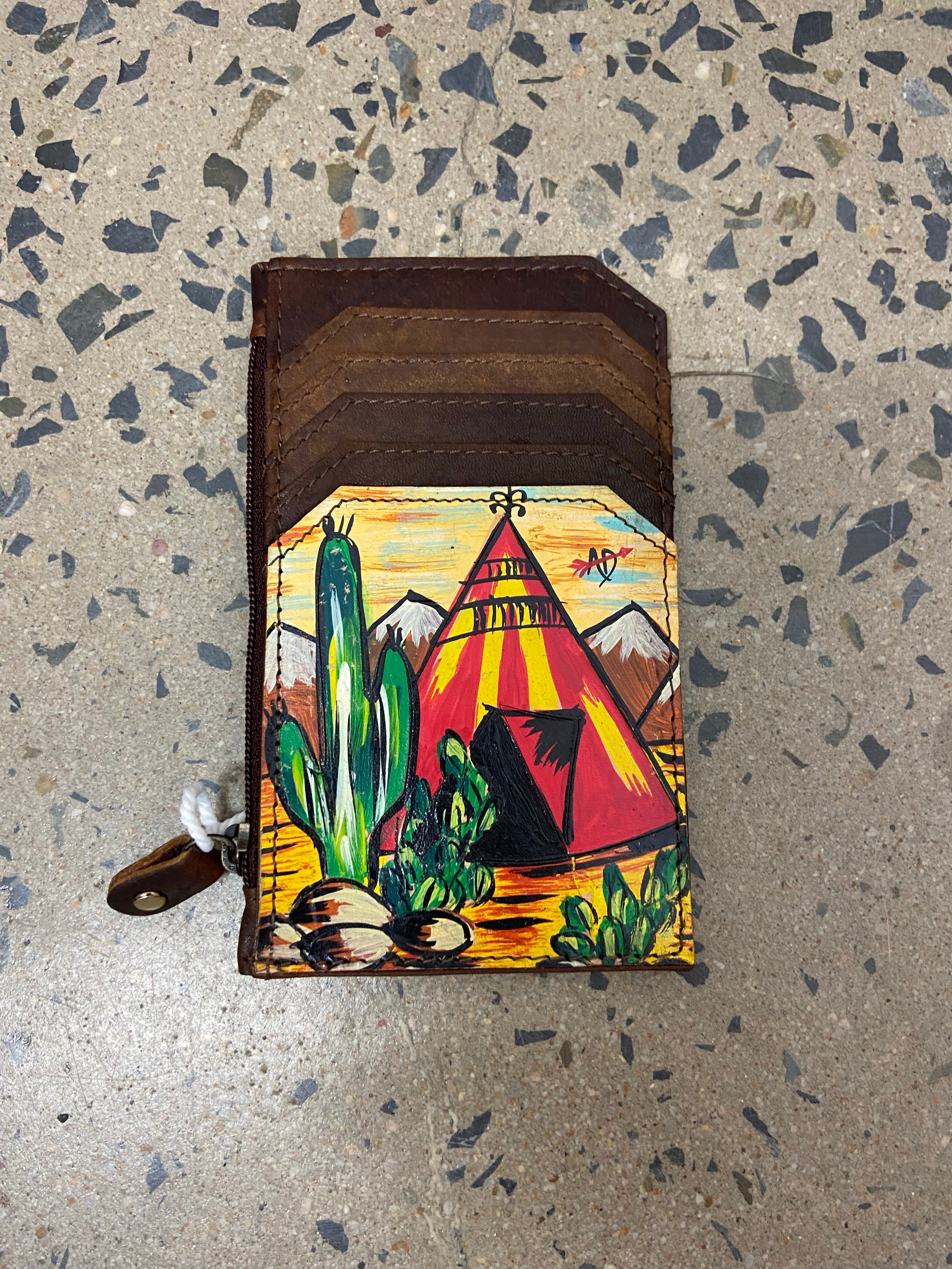 Cactus shop coin purse