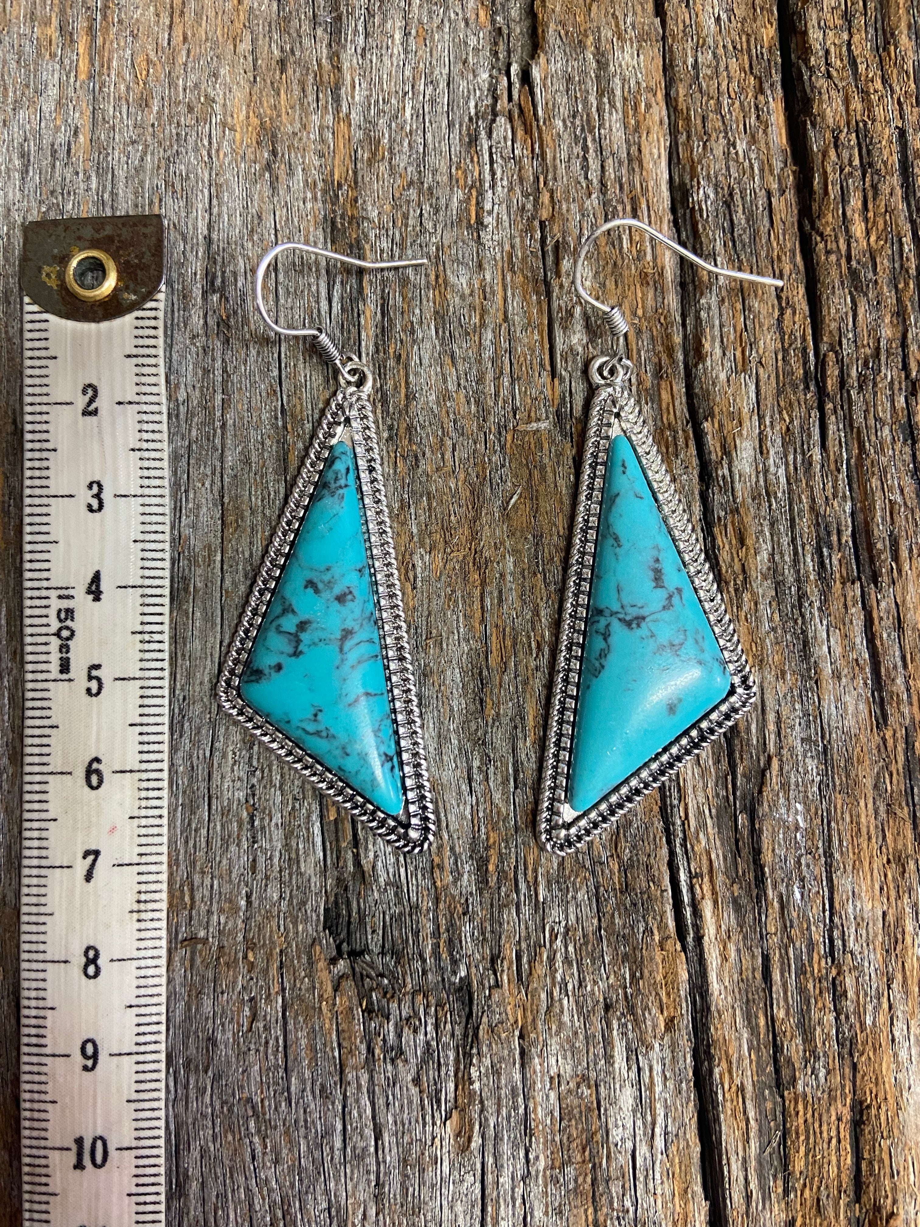 Sterling silver western on sale earrings